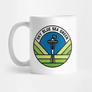 Sky Blue Sea Green Mug